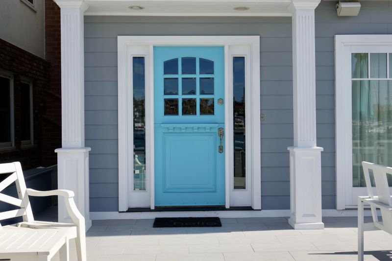Colorful Front Entrance
